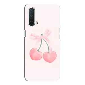 Чохол з розовим принтом для OnePlus Nord CE 5G (Рожеві вишні)