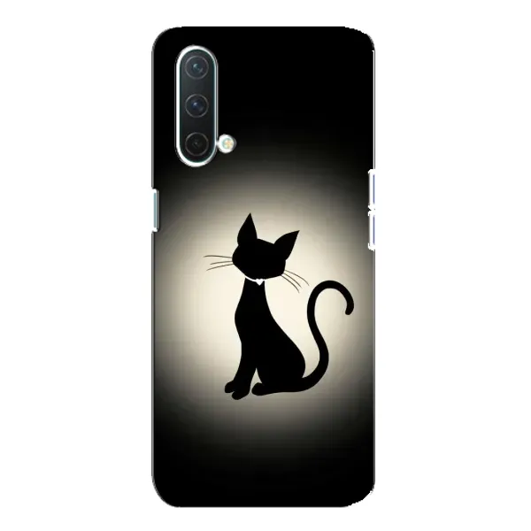 Чехол с принтом «Силуэт котика» для OnePlus Nord CE 5G