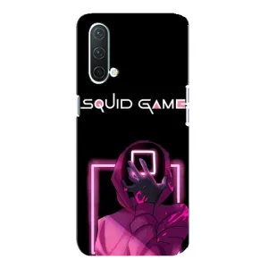Чохол Гра в кальмара для OnePlus Nord CE 5G (Неоновий охоронець гри)