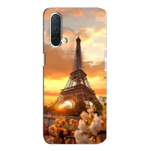 Чохол Ейфелева Вежа OnePlus Nord CE 5G - (AlphaPrint) (Сонячня вежа)
