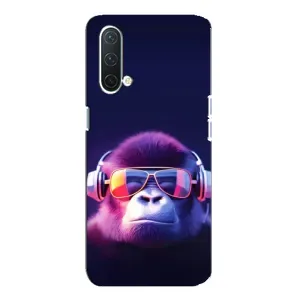 Чохол з Мавпами OnePlus Nord CE 5G - (AlphaPrint) (Стильна мавпа)