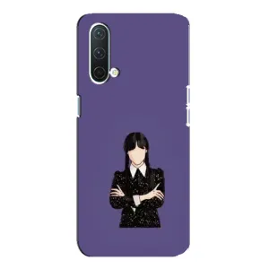Чохли Венсдей на OnePlus Nord CE 5G Уенсдей (AlphaPrint) (Венздей у чорному)