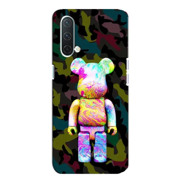 Чохол з принтом «Яскравий Bearbrick» для OnePlus Nord CE 5G
