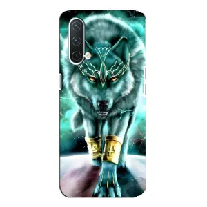 Захисні чохли для OnePlus Норд CE 5G (AlphaPrint) (ХІТ продаж) ВОВК (Яскравий вовк)