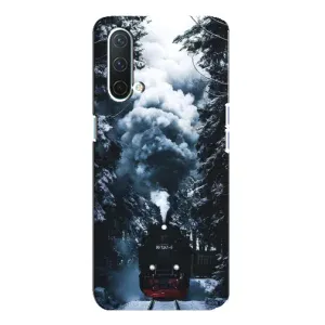 Новорічні, Святкові Чохли для OnePlus Nord CE 5G - 2024 год (Зимовий потяг)