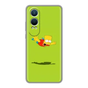Чjхол з Сімпсонами для OnePlus Nord CE4 Lite (VPrint) (Барт Сімпсон)