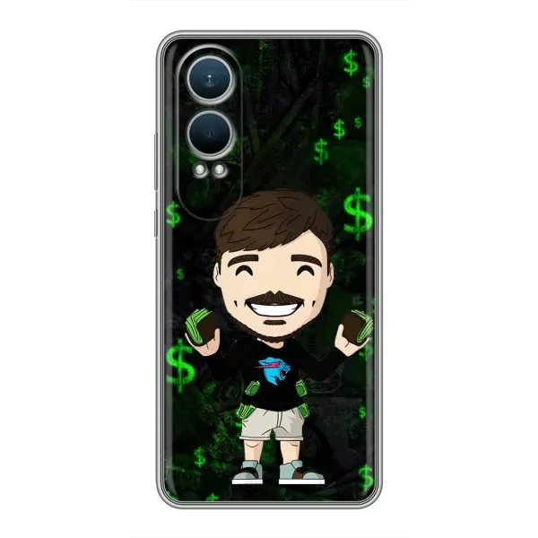 Чохол з принтом «Блогер Beast» для OnePlus Nord CE4 Lite Чохол з принтом «Блогер Beast» для OnePlus Nord CE4 Lite