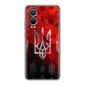 Украинские Чехлы для OnePlus Nord CE4 Lite с картинкой УПА (AlphaPrint) (ГЕРБ УПА)