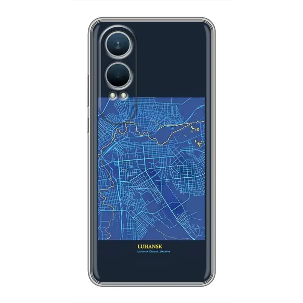 Чохол з принтом «Луганськ» для OnePlus Nord CE4 Lite Чохол з принтом «Луганськ» для OnePlus Nord CE4 Lite
