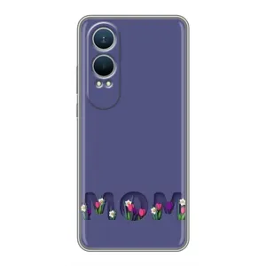 Чохол з принтом «Мама в квітах» для OnePlus Nord CE4 Lite