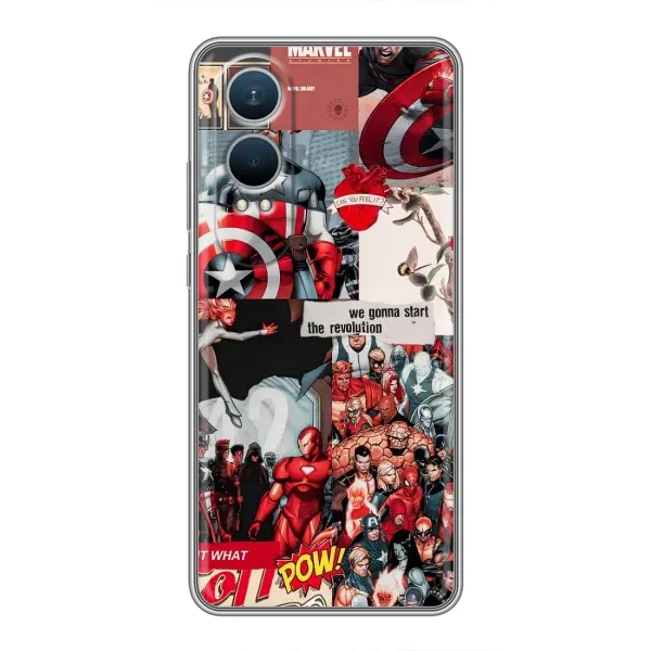 Чохол з принтом «Марвел Комикс» для OnePlus Nord CE4 Lite Чохол з принтом «Марвел Комикс» для OnePlus Nord CE4 Lite