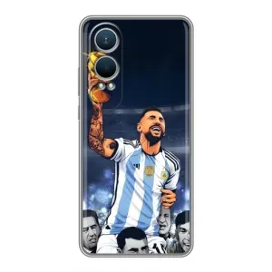 Чохли для OnePlus Nord CE4 Lite (Leo чемпіон) (AlphaPrint) (Мессі з кубком)