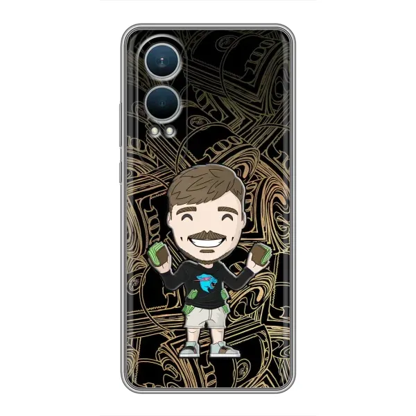 Чохол з принтом «Mister Beast» для OnePlus Nord CE4 Lite Чохол з принтом «Mister Beast» для OnePlus Nord CE4 Lite