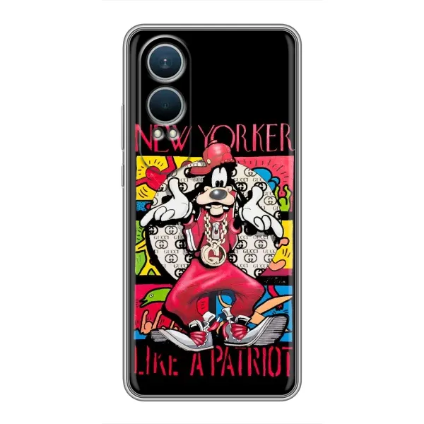 Чехол с принтом «Мультяшный Волк» для OnePlus Nord CE4 Lite