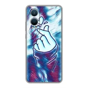 Чохол з принтом «Радужне серце» для OnePlus Nord CE4 Lite