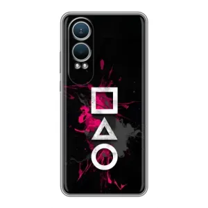 Чохол Гра в кальмара для OnePlus Nord CE4 Lite (Символи Гра кальмара)