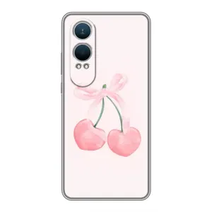 Чохол з розовим принтом для OnePlus Nord CE4 Lite (Рожеві вишні)
