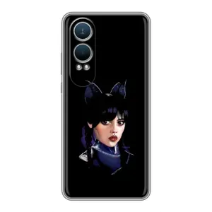 Чохли Венсдей на OnePlus Nord CE4 Lite Уенсдей (AlphaPrint) (серйозна Венздей)