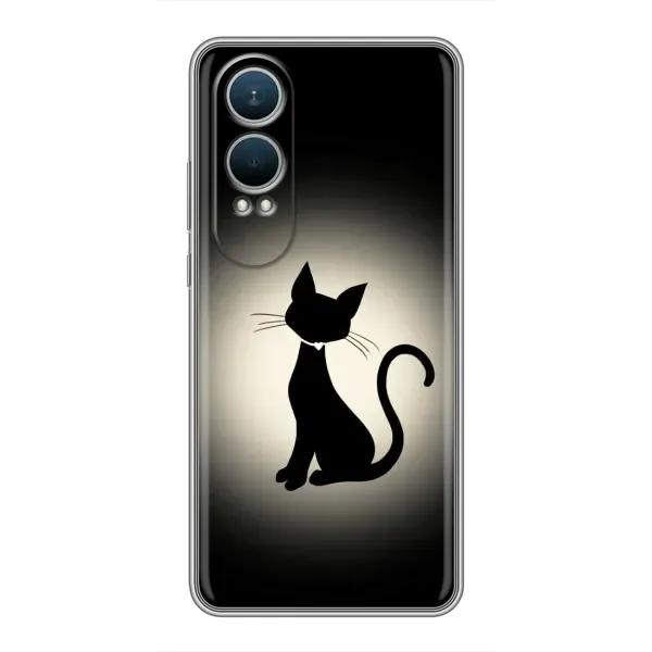 Чохол з принтом «Силует котика» для OnePlus Nord CE4 Lite Чохол з принтом «Силует котика» для OnePlus Nord CE4 Lite