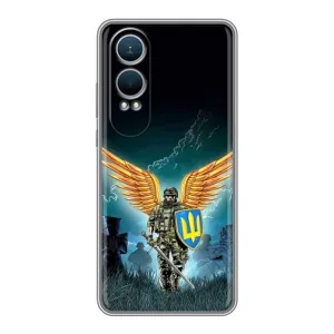 Чехлы с картинкой ЗСУ для OnePlus Nord CE4 Lite (AlphaPrint) (Солдат ЗСУ)