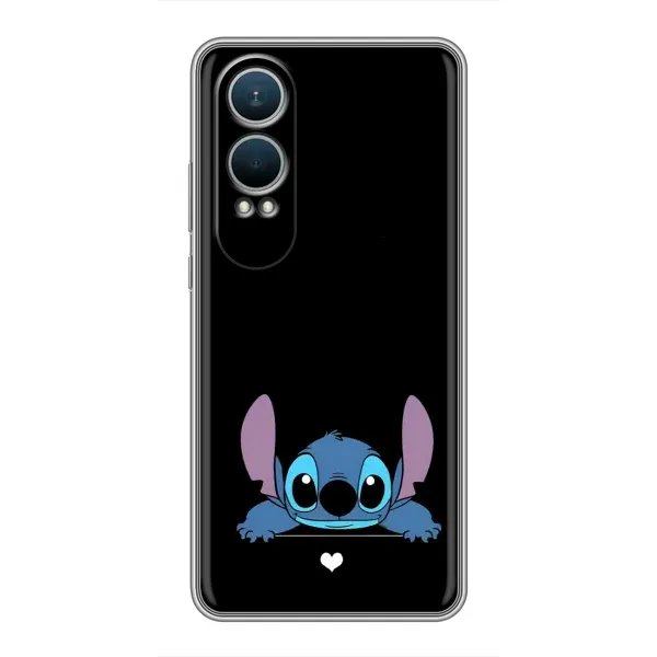 Чохол з принтом «Стіч на чорному» для OnePlus Nord CE4 Lite
