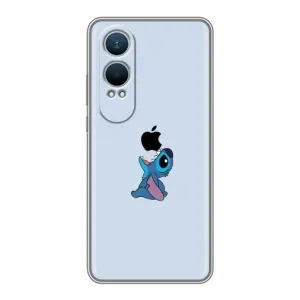 Чохол з принтом Стіч на OnePlus Nord CE4 Lite (Stitch apple)