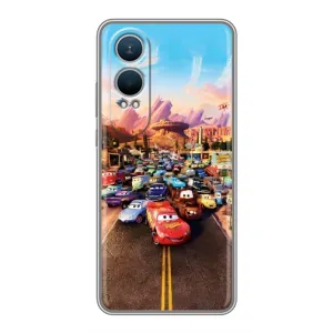 Силіконовий чохол Маквін для OnePlus Nord CE4 Lite (Тачки на трасі)