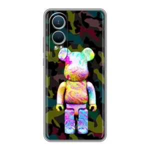 Чехол с принтом «Яркий Bearbrick» для OnePlus Nord CE4 Lite