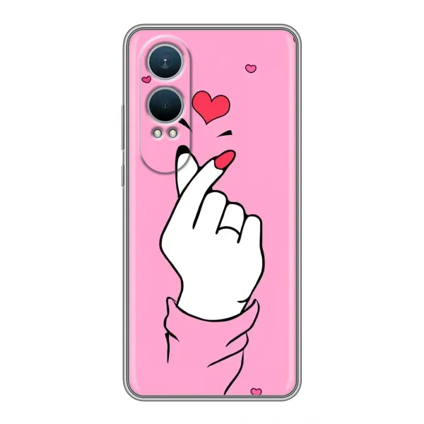 Чохол з принтом «Знак Love» для OnePlus Nord CE4 Lite Чохол з принтом «Знак Love» для OnePlus Nord CE4 Lite
