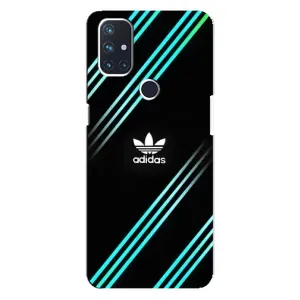 Чохли Адидас для OnePlus Nord N10 5G (AlphaPrint) (Адідас з полосами)