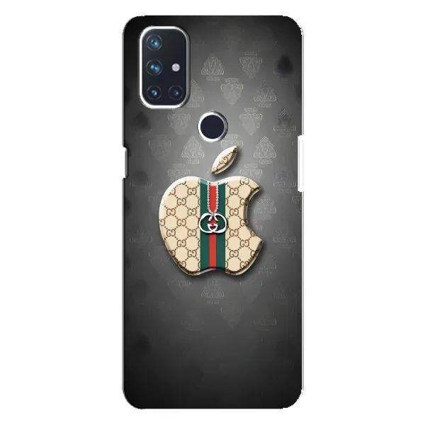 Чехол с принтом «Apple gucci» для OnePlus Nord N10 5G