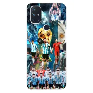Чохли Мессі для OnePlus Nord N10 5G (AlphaPrint) (Аргентина Мессі)