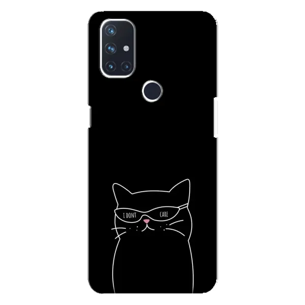 Чохол з принтом «Байдужий кіт» для OnePlus Nord N10 5G Чохол з принтом «Байдужий кіт» для OnePlus Nord N10 5G