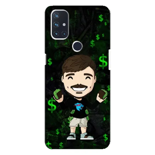 Чехол с принтом «Блогер Beast» для OnePlus Nord N10 5G Чехол с принтом «Блогер Beast» для OnePlus Nord N10 5G
