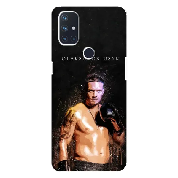 Чохол з принтом «Боксер Олександр Усик» для OnePlus Nord N10 5G Чохол з принтом «Боксер Олександр Усик» для OnePlus Nord N10 5G