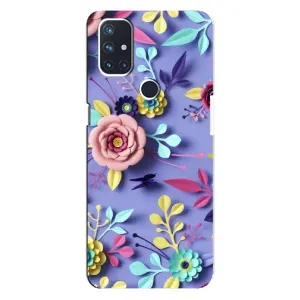 Чохли з квітами для OnePlus Nord N10 5G (VPrint) (Дизайн квітів)