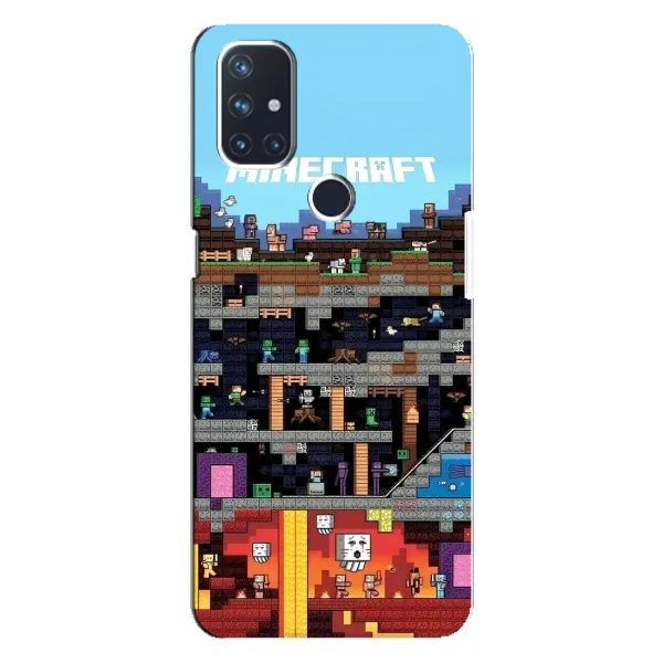 Чохол з принтом «фон Minecraft» для OnePlus Nord N10 5G Чохол з принтом «фон Minecraft» для OnePlus Nord N10 5G
