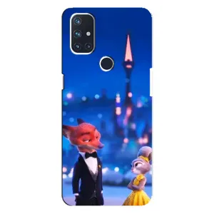 Чехол Зоотрополіс на OnePlus Nord N10 5G (Романтический вечер Зверополис)
