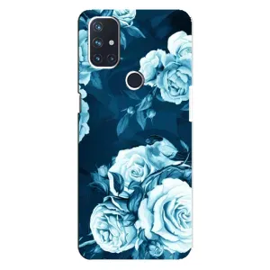 Чехлы (ART) Цветы на OnePlus Nord N10 5G (VPrint) (Блактині бутони)