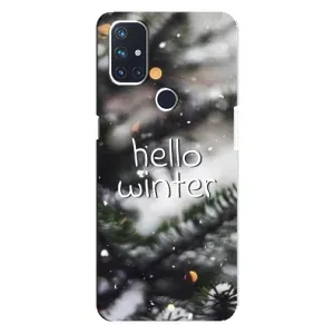 Новорічні, Святкові Чохли для OnePlus Nord N10 5G - 2024 год (Hello winter)