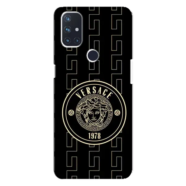 Чохол з принтом «Лого Версаче» для OnePlus Nord N10 5G