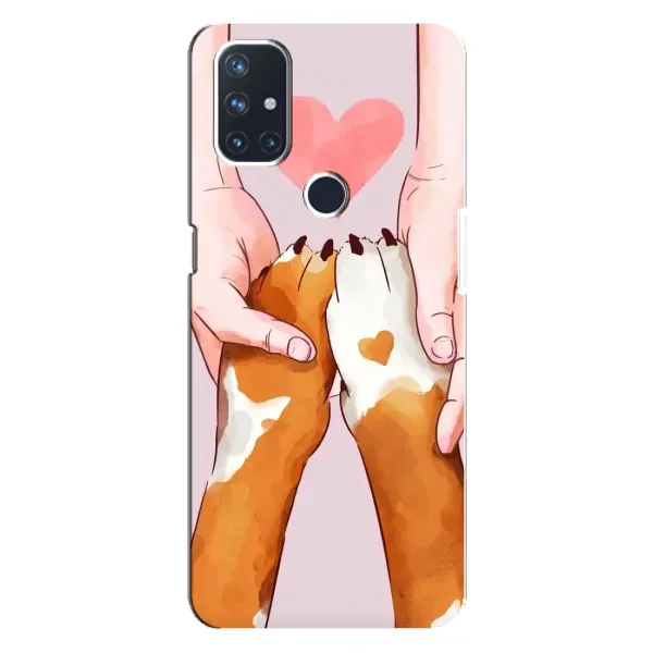 Чехол с принтом «Любовь к собакам» для OnePlus Nord N10 5G