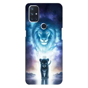 Чехол со Львом для OnePlus Nord N10 5G (VPrint) (Маленький лев)