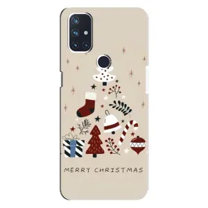 Різдвяні Чохли для OnePlus Nord N10 5G (VPrint) (Merry Christmas)