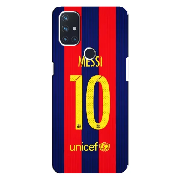 Чохол з принтом «Messi Barca 10» для OnePlus Nord N10 5G Чохол з принтом «Messi Barca 10» для OnePlus Nord N10 5G