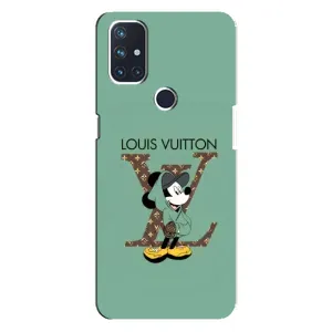 Чохли Луі Вітон для OnePlus Nord N10 5G (AlphaPrint - LOUIS VUITTON) (Міккі Маус LV)