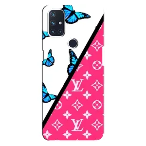 Бренднові Чохли для OnePlus Nord N10 5G - (PREMIUMPrint) (Мода LV)