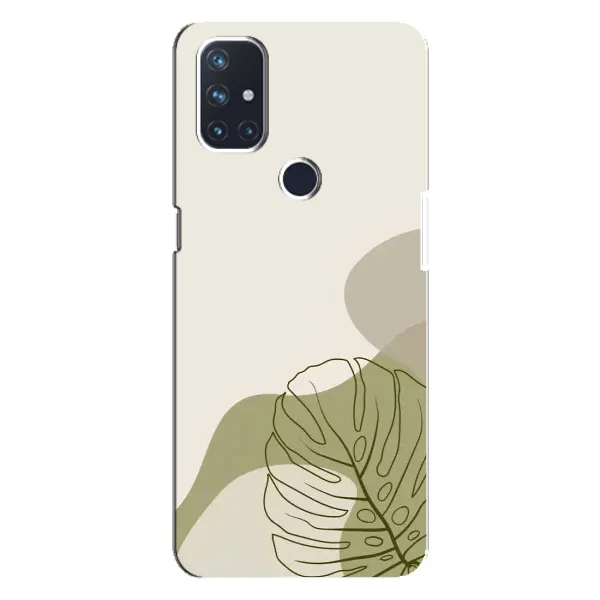 Чехол с принтом «Зеленая монстера дизайн» для OnePlus Nord N10 5G Чехол с принтом «Зеленая монстера дизайн» для OnePlus Nord N10 5G