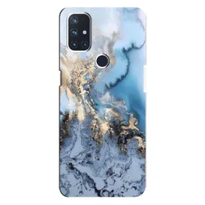 Мраморний чехол на OnePlus Nord N10 5G (VPrint) (Ніжний мрамор)