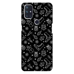 Новорічні, Святкові Чохли для OnePlus Nord N10 5G - 2024 год (Новорічний фон)